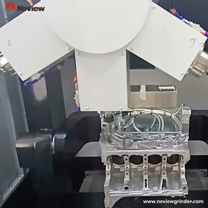 Neview MR-660C aluminum casting grinding machine