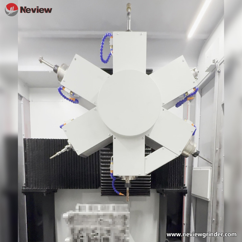 Neview MR-660C aluminum casting grinding machine