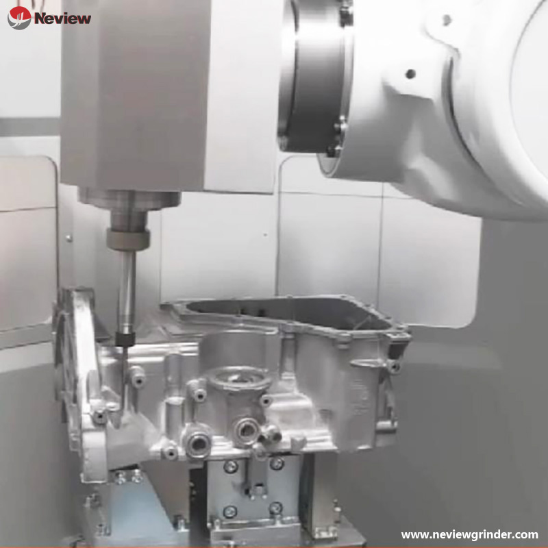 MR-950 aluminum grinding robot machine